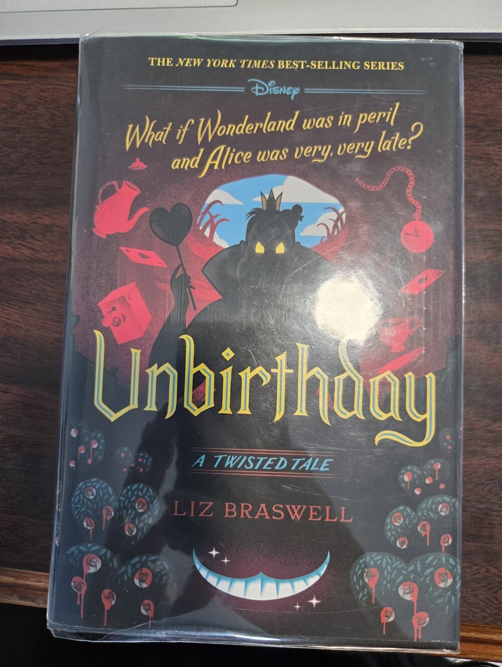 Unbirthday Hard Cover Book. A Twisted Tale Series